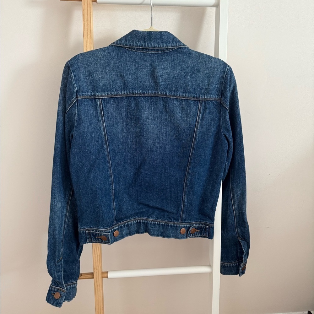 J Brand Blue Jean Jacket Classic Denim Style - Picture 2 of 2